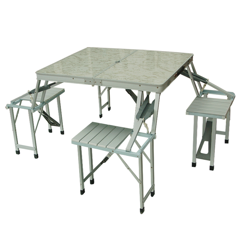 NC107043-大铝合金连体野餐桌
